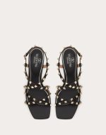 ROCKSTUD CALFSKIN SANDAL WITH STRAPS 60MM - Image 4